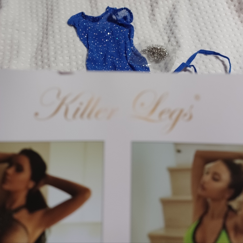 Killer Legs Blue Panties #464